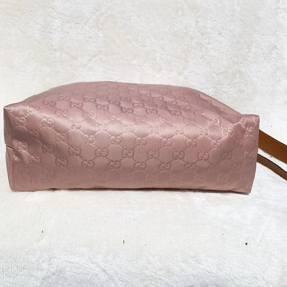 NWT Authentic Gucci Nylon Guccissima Messenger Bag - Picture 6 of 10